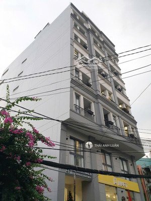 toà nhà 2 mặt tiền siêu sang hoàng văn thụ. dt: 249m2 (8x31m), hầm 8 tầng, hđt: 305tr/th. giá 70 tỷ