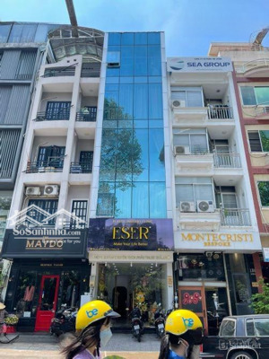 bán nhà mặt tiền ngay bệnh viện đại học y dược q5 - (4,2x25m) - 5 tầng - hđt: 100 tr/th - giá 24 tỷ