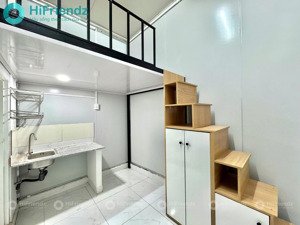 căn hộ mini dạng duplex rộng rãi, ở được 3 - 4 người, gần đh sư phạm, đh sài gòn, đh khtn