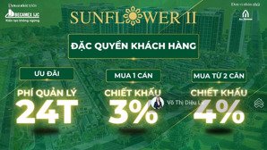 sunflower ii biệt thự đẳng cấp trung tâm tp.hcm mở rộng giá chỉ từ 45 triệu/m2