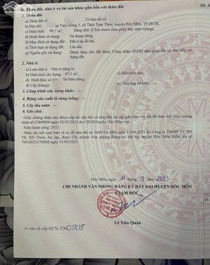  Vào thế khó phải bán nhà cùng dãy trọ đang hoạt động tốt ở Thới Tam Thôn,Hóc Môn, 910Tr Sổ hồng trao tay