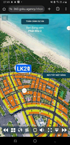 cần bán nhanh nền liền kề sát biển phân khu 2 kề vệt cây xanh .giá 1 tyt 820. lh:0986289508