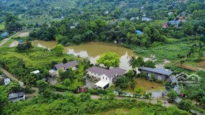 đất bám hồ 6500m2 lô góc đẹp nhất hòa sơn, lương sơn, hà nội 33km