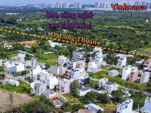 bán lô đất sổ hồng riêng chính chủ 3tỷ2/63,8m2. gần vinhomes đường vành đai 3 khu làng đại học mới