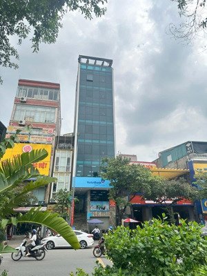 bán tòa văn phòng mặt phố 105m2, 85 tỷ tại văn cao, liễu giai, hà nội, giá tốt, xây 9 nổi 1 hầm