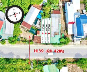 chủ bán 3 lô mặt tiền đường 39 suối tiên, sau qh còn hơn 130m, đường mở rộng 42m