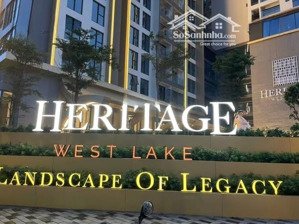 duy nhất 1 căn soho heritage view trọn hồ tây - 2 phòng ngủ cho thuê full nội thất đẹp