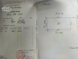 chính chủ gửi bán lô đất 200m2 chung cư ổ vịt tân tiến, an dương