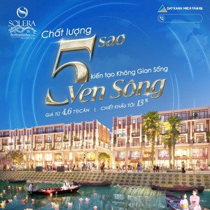 chỉ 59 căn shophouse 4,5 tầng - solera quy nhơn - cơ hội vàng cho nhà đầu tư tại tp biển quy nhơn
