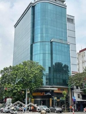 bán tòa văn phòng phố đại cổ việt 500m2 xây 9 tầng nổi 2 hầm lô góc