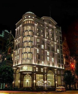 bán tòa nhà góc 2 mặt tiền lê thánh tôn. dt 380m2 (19x20m), 8 tầng, tn 600tr. giá 195 tỷ - tin thật