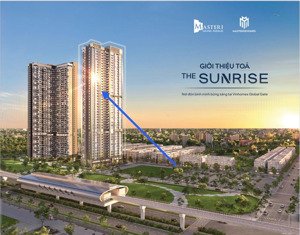 nhỉnh 100tr/m2 giá căn 2pn hướng đông nam tại dự án masterise grand evenue vinhomes cổ loa