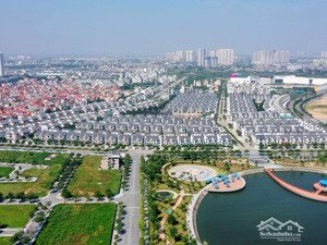 cho thuê biệt thự dương nội - view hồ thiên văn học, mặt đường lê quang đạo