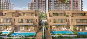 bán biệt thự bể bơi riêng, sông lượn quanh nhà, gara ô tô, 5km bờ biển,, 120m2, 6 tỷ. sổ đỏ lâu dài