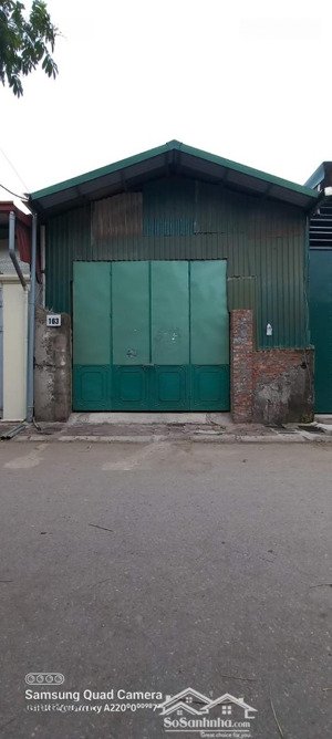 cho thuê kho mới xây 230m2 trang bị đầy đủ đằng sau metro hoàng mai