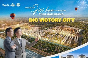 1 tỷ sở hữu nền liên kế + sổ đỏ cất két + dic victory hậu giang + chiết khấu 8%
