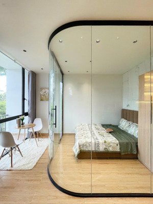 cho thuê chung cư mini dạng 1pn - tách bếp - ban công tại trường sa, bình thạnh