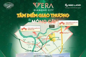 mở bán dự án vera diamond city tp. móng cái giai đoạn 1 - đầu tư vinaconex