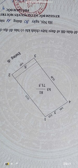 bán nhanh mảnh đất hót phân lô oto tránh nguyễn khang, cầu giấy, đẹp nhất nguyễn khang 71m2.