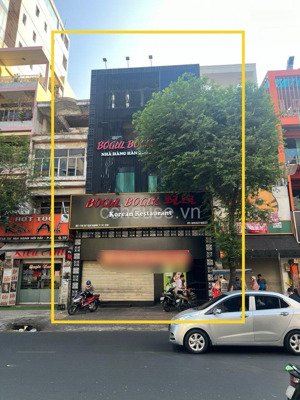 cho thuê 300m2 sàn mặt tiền sư vạn hạnh, kế bên tttm vạn hạnh mall - 7 x 15 - 4 tầng - giá 75tr/th
