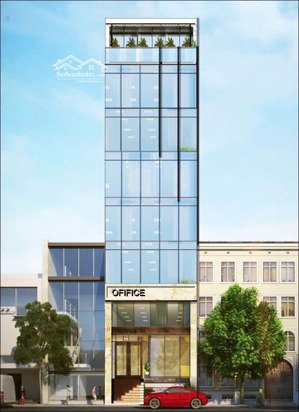cho thuê tòa nhà phố trung kính diện tích 140m2 nhà 9 tầng thông sàn thang máy cuối nhà mặt tiền 7m