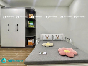 độc quyền hifriendz 6 phòng mới xây full nội thất ban công ngay cạnh đh tài chính - marketing