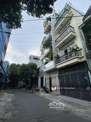 bán nhà đường bàu cát 8, khu bàu cát tân bình, hẻm lớn 8m thông, dt: 4x20m nhà 3 tầng + sân thượng