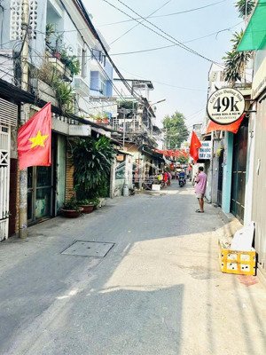 bán nhà hẻm ô tô dương bá trạc, 100 m2 đất, quận 8