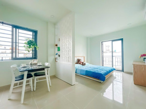 cho thuê căn hộ studio ban công q8 gần chợ rạch ông, cầu nguyễn văn cừ, cầu chữ y
