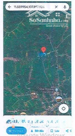 bán đgts đất tại tđ số: 558, xã lộc an, huyện bảo lâm (nay là xã bảo lâm 2), tỉnh lâm đồng