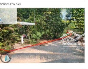 bán đgst đất tại tt. phước vĩnh, h. phú giáo, tỉnh bình dương (nay là x. phú giáo, tp. hồ chí minh)