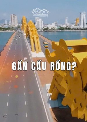 cầu rồng! bán biệt thự 2 tầng 305m2 22,98 tỷ - mt phạm quang ảnh - q. sơn trà