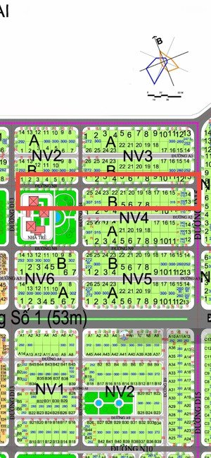 bán lô đất nhà vườn đẹp đường 16m dự án hud nhơn trạch