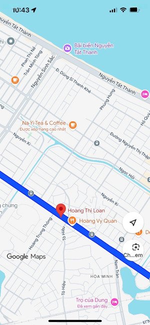 bán đất mặt tiền đường (42m) hoàng thị loan - kinh doanh sầm uất