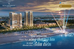 căn hộ cao cấp view trực diện biển, regal signature, giá bán 1,6 tỷ/căn