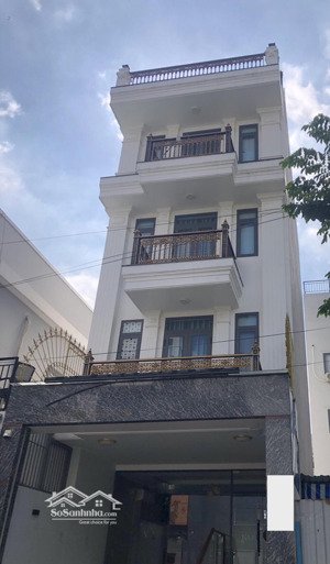 bán nhà mặt đường tiền võ văn kiệt - bình tân. dt: 4,5x19 (hầm + 5 tầng) giá: 26 tỷ