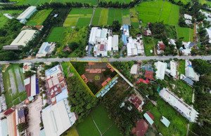 đất lớn 2 mặt tiền đường bình mỹ 3223m2 có 1956m2 thổ cư mt rộng 70m thích hợp phân lô