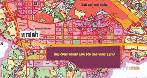 bán đất gần sân bay thọ xuân - sát khu công nghiệp lam sơn sao vàng 537ha đang san lấp