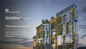 bán căn hộ mezza sky forest ecopark, toà sf1, tầng trung, hướng bắc, view biệt thự đảo, giá 8.2 tỷ