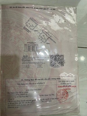 bán nhà và đất đường tô hiến thành phường 15 quận 10