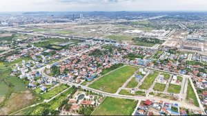 hàng hiếm 99m2 lô hai mặt tiền khu tái định cư bắc sông cấm khu b , thuỷ nguyên vô cùng tiềm năng