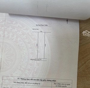 bán lô đất biển vuông vức đẹp mặt tiền phạm thiều- cách biển chỉ 200m- nhỉnh 12 tỷ