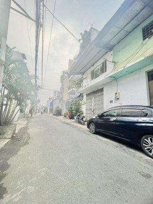 hàng hiếm kinh doanh tân phú giáp tân bình - 200m2 - sổ vuông a4 - hẻm oto đổ cửa