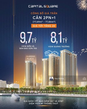 capital square đà nẵng: đẳng cấp độc quyền nắm giữ vị thế dẫn đầu tại trái tim đà nẵng!