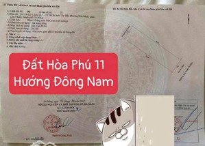giá đầu tư lô hoà phú 11,hoà minh,liên chiểu 100m2 hướng đông nam