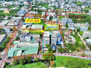 bán 204,5m2 đất 2 mặt tiền trước sau, gần vườn lài, đường dp 16m, xây được 7 tầng, giá 10.2 tỷ tl