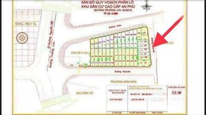 bán đất kdc an phú cách trường lưu 50m