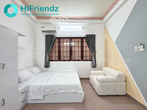 cho thuê căn full nội thất cửa sổ thoáng phòng mới 35m2 ngay huỳnh văn bánh quận phú nhuận