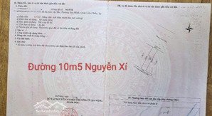 đất đường 10m5 nguyễn xí,hoà minh. gần biển và nguyên sinh sắc.s= 125m2 (5x25) giá: 6.5 tỷ