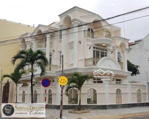 cho thuê biệt thự đẹp góc 2 mặt tiền, 4pn, full nội thất bình thạnh